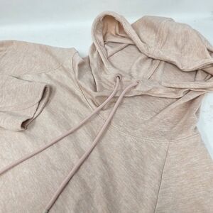 Athleta Uptempo Pullover Hoodie Light Pink Long Sleeve‎ Women's Small S